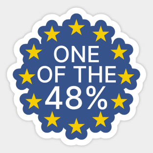 One of the 48% Sticker